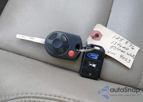 2013 Ford Escape Sel z USA, uszkodzony, nr VIN 1FMCU9HX6DUB14053